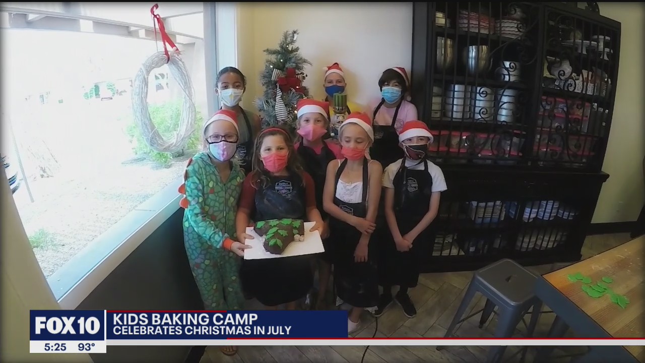 Celebrate Christmas in July with a baking camp for kids