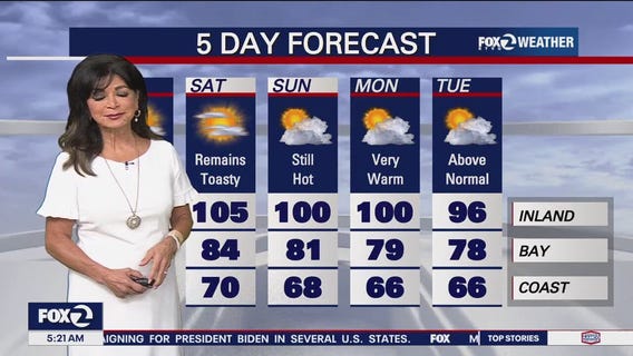 Unprecedented Bay Area heat wave