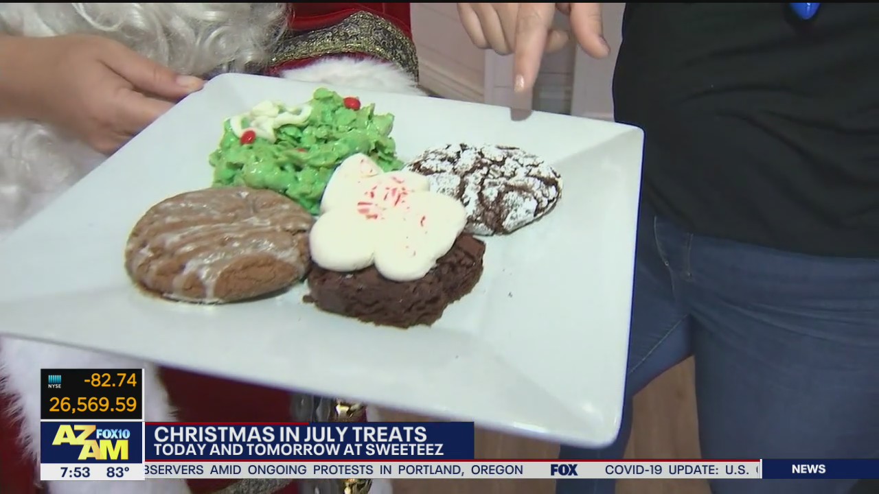 Christmas in July sweet treats at Sweeteez Sweets in Phoenix