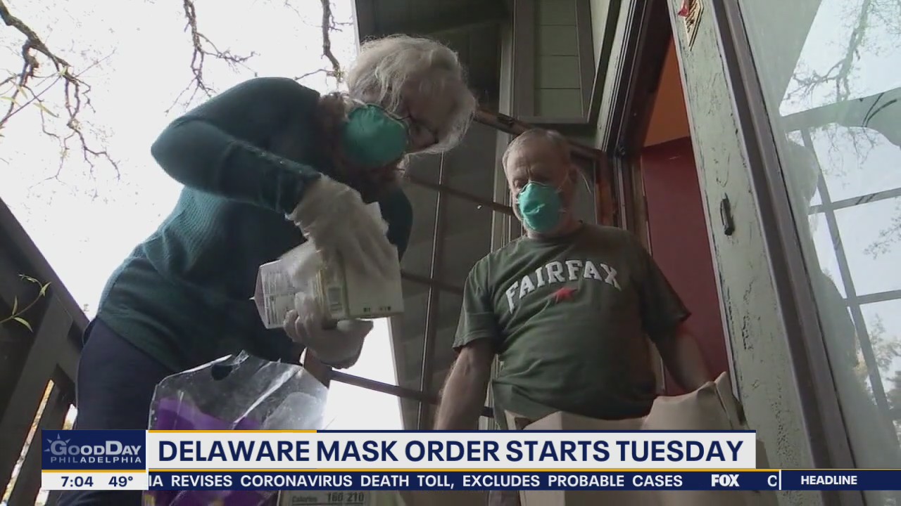 Delaware residents ordered to wear masks in public starting Tuesday