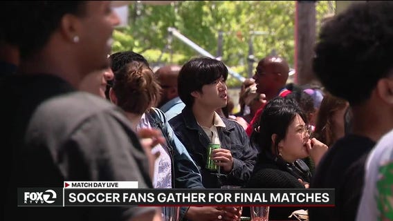 Fans gather in Bay Area to watch soccer finals: Match Day Live