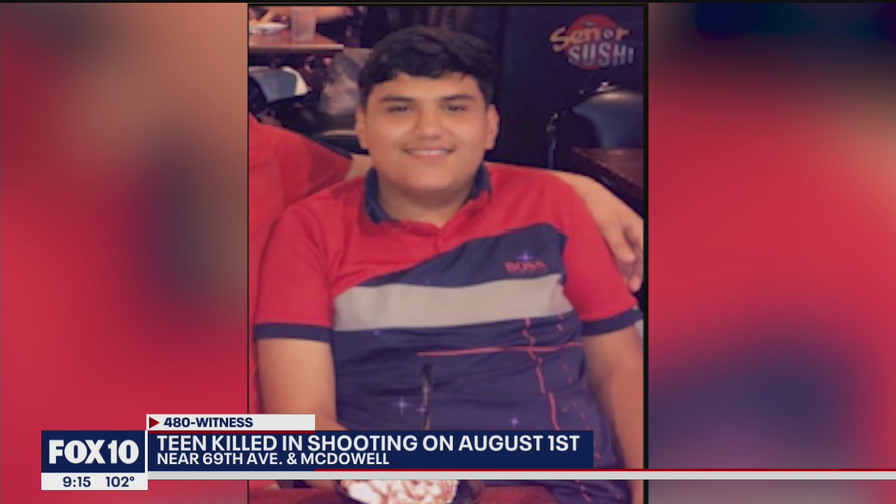 Police looking for leads in shooting that killed a Phoenix teen