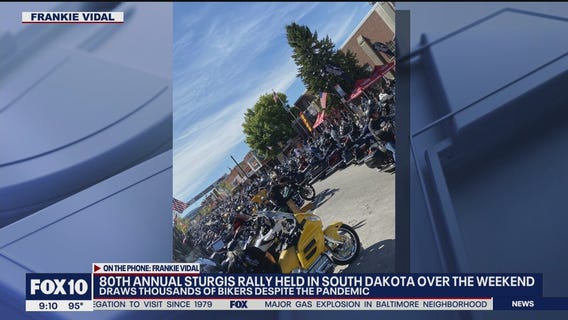 Thousands attend annual motorcycle rally in South Dakota