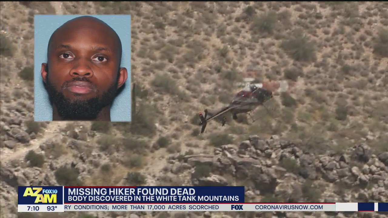 Missing hiker found dead in the White Tank Mountains | FOX 10 Phoenix
