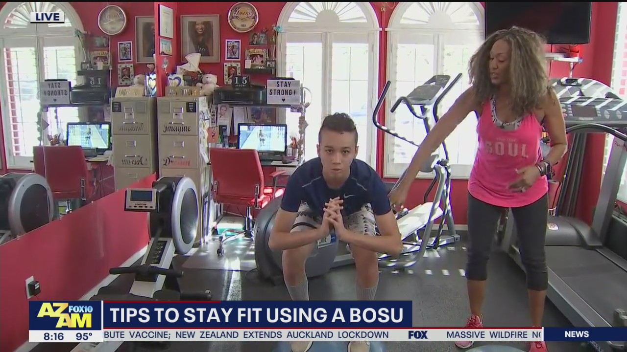 Tips for staying fit using a BOSU balance trainer