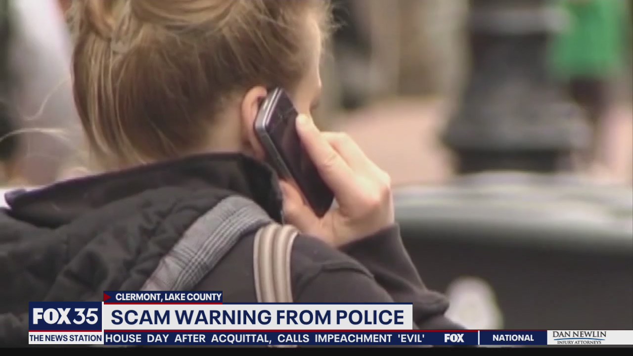Scam phone call warning from police