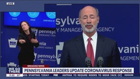 Governor Wolf addresses coronavirus response in PA after President Trump's critical tweet