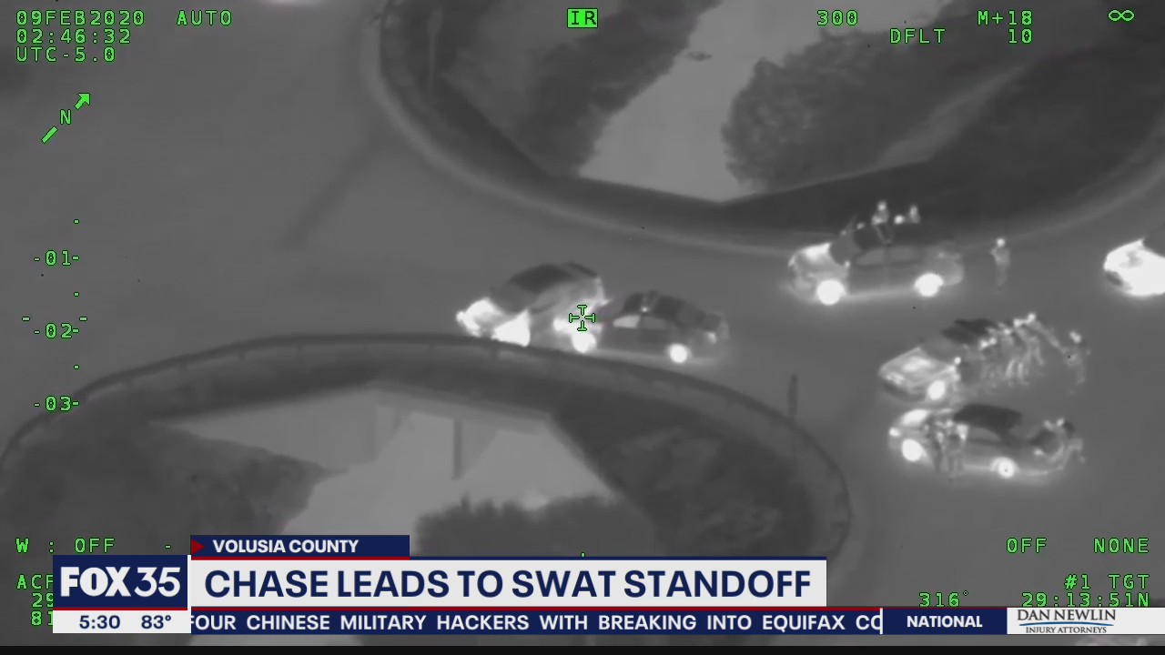 Chase leads to SWAT standoff