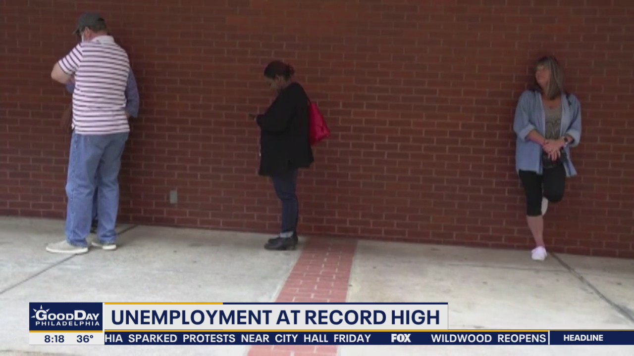 U.S. unemployment reaches 14.7 percent; highest since Great Depression