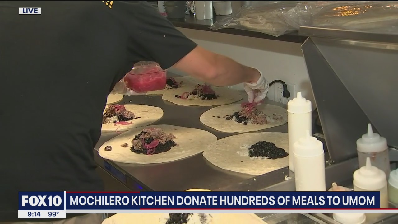Peoria restaurant donates hundreds of meals to support homeless families