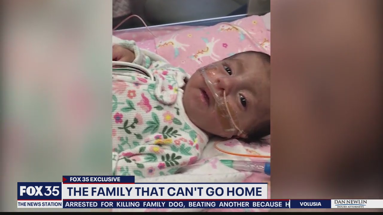 Family can't leave US because of sick child