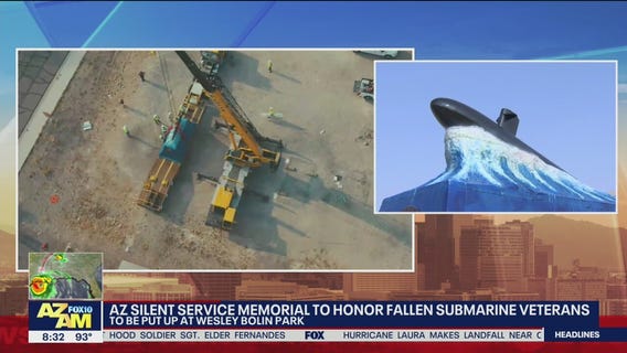 Arizona memorial honoring fallen submarine veterans moving to downtown Phoenix