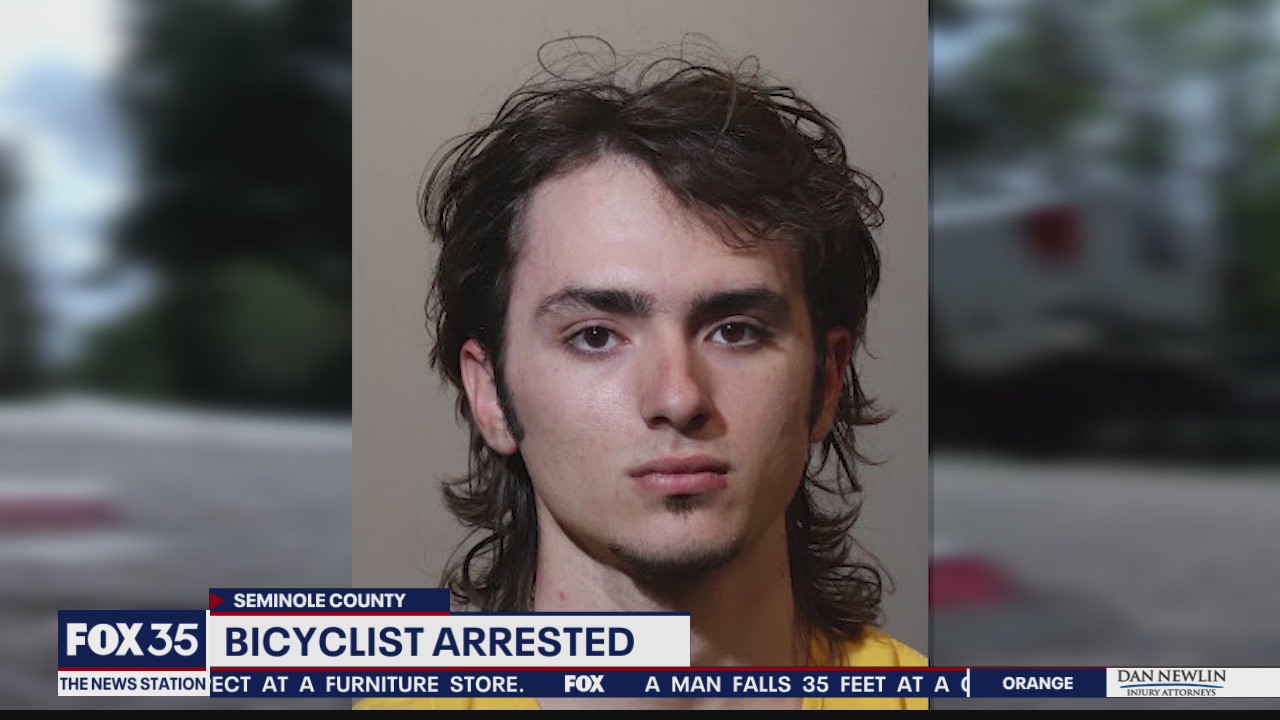 Bicyclist arrested in Seminole County