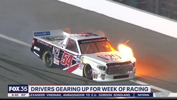 Drivers gearing up for a week of racing at the Daytona International Speedway