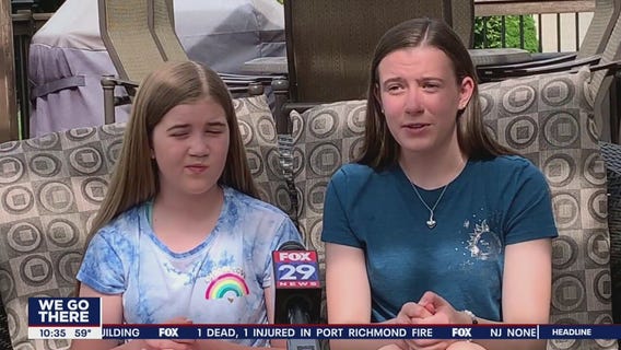 Two kids put on a newscast called Good News Now to lift spirits during coronavirus