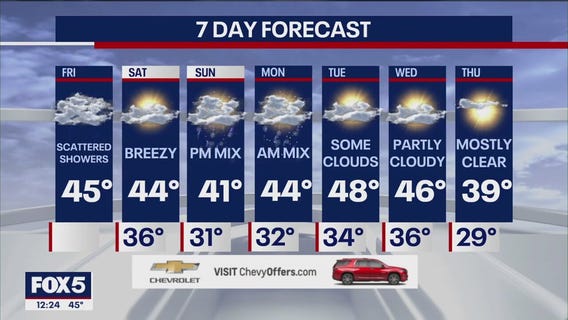 NYC weather forecast