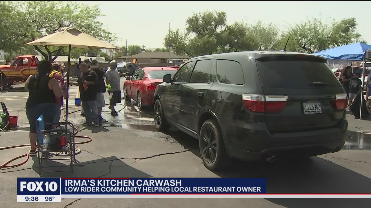 Low rider community comes together to help struggling Valley business