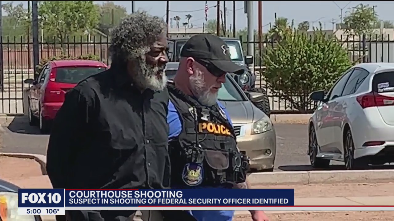 Suspect in Downtown Phoenix courthouse shooting identified | FOX 10 Phoenix