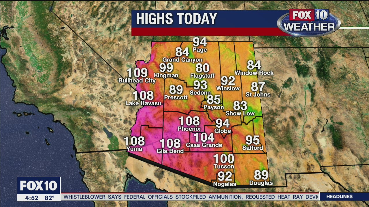 Morning Weather Forecast - Sept. 18