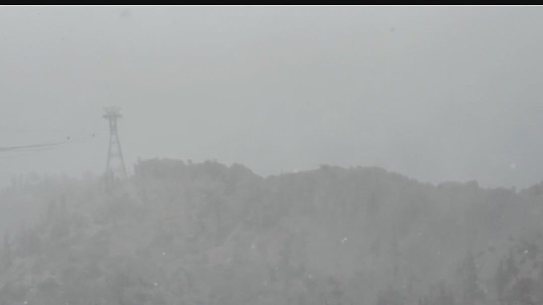 Snowfall at Palisades Tahoe