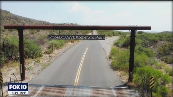 Colossal Cave in Vail, Arizona | Drone Zone
