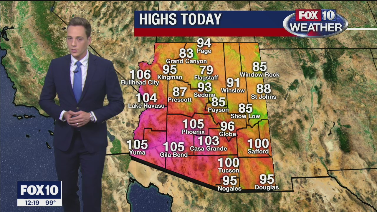 Noon Weather Forecast - 9/25/20