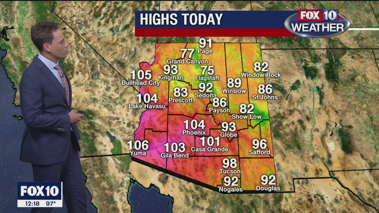 Noon Weather Forecast - 9/21/20