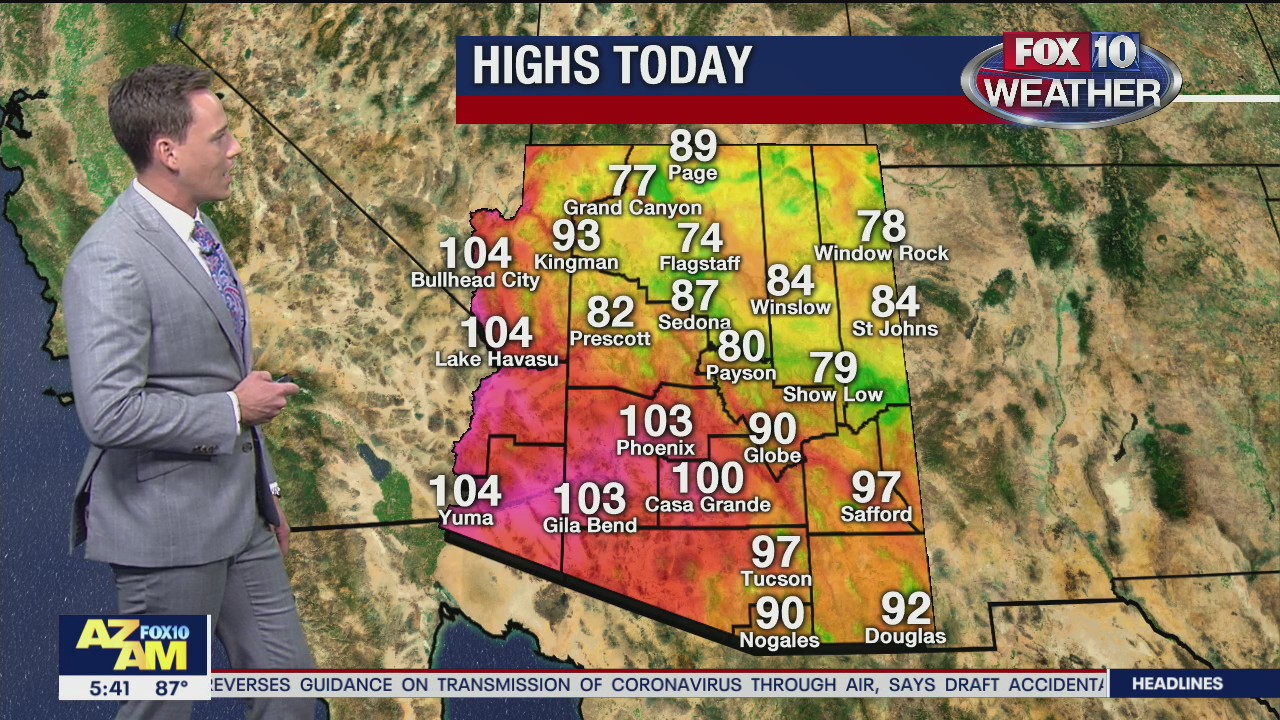 Morning Weather Forecast - 9/22/20