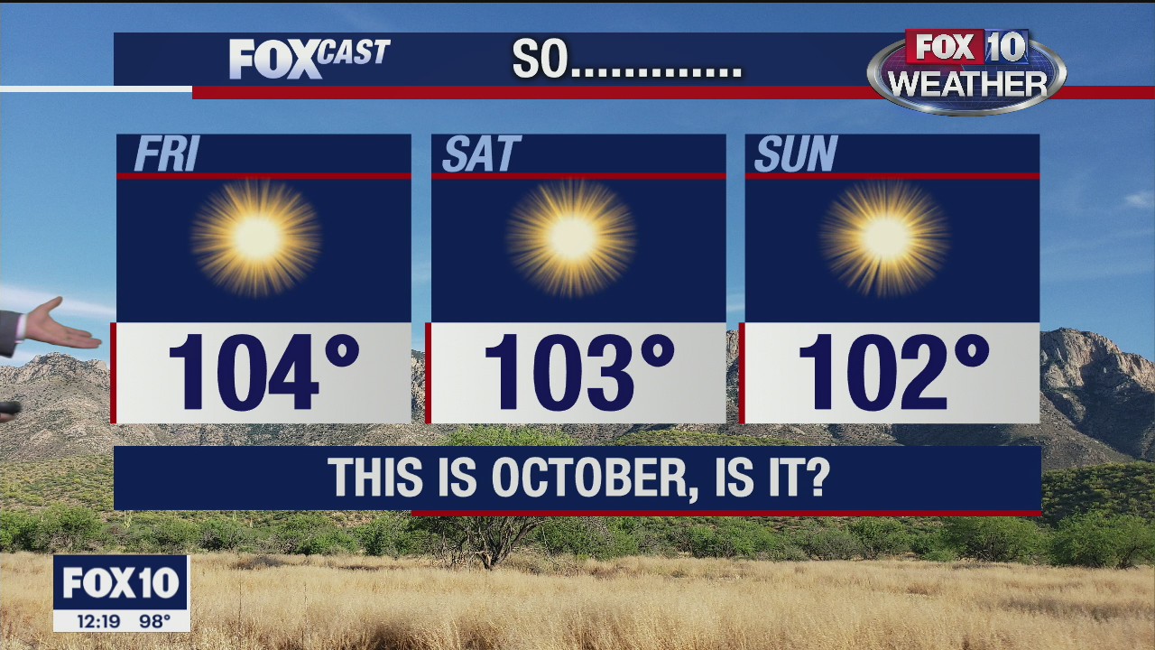 Noon Weather Forecast - 10/1/20