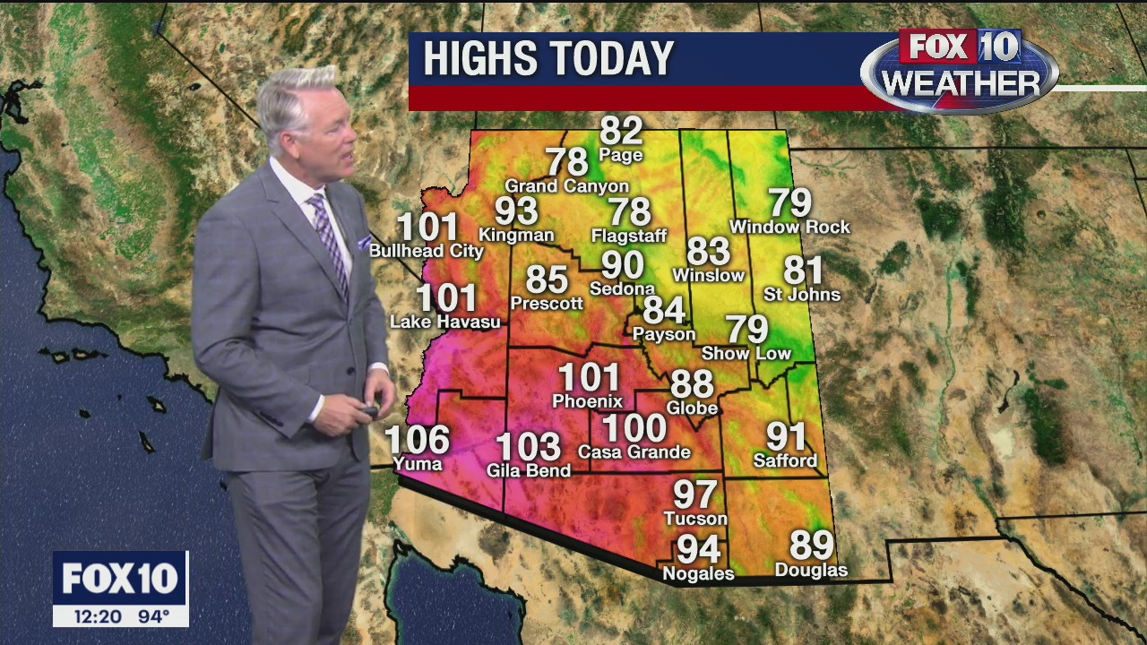 Noon Weather Forecast - 9/29/20