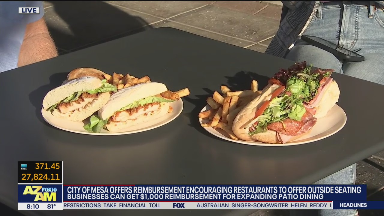 Mesa offers reimbursement to encourage restaurants to offer outdoor dining