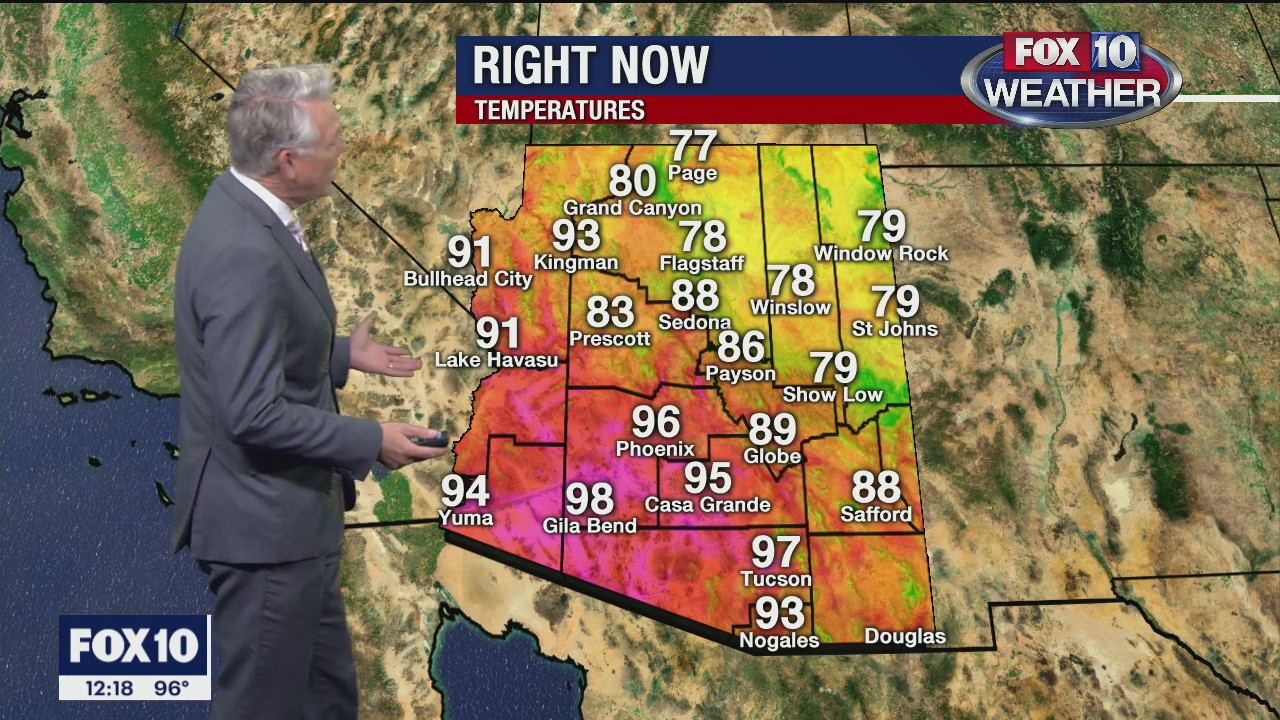 Noon Weather Forecast - 10/6/20