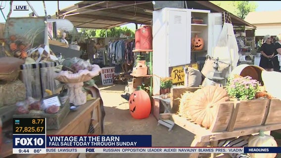 'Vintage At The Barn' fall sale in Glendale