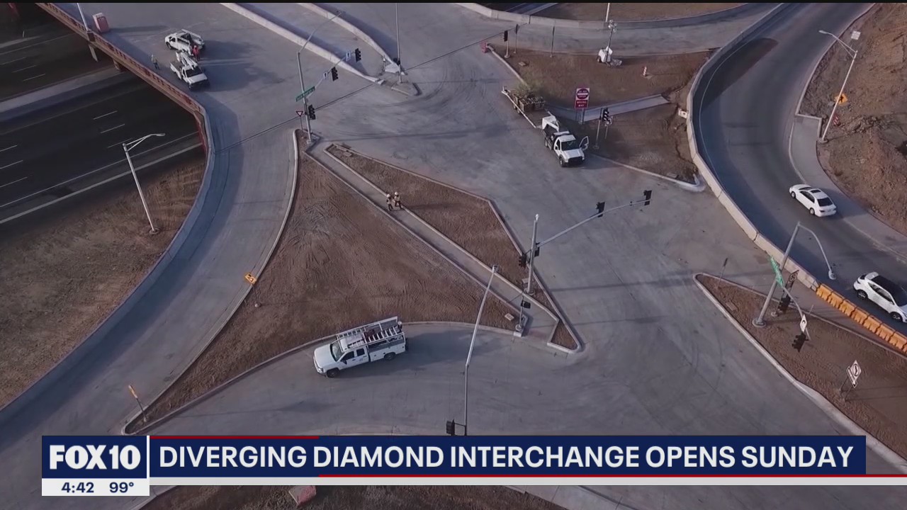 I-17 at Happy Valley Road closing for new diverging diamond interchange