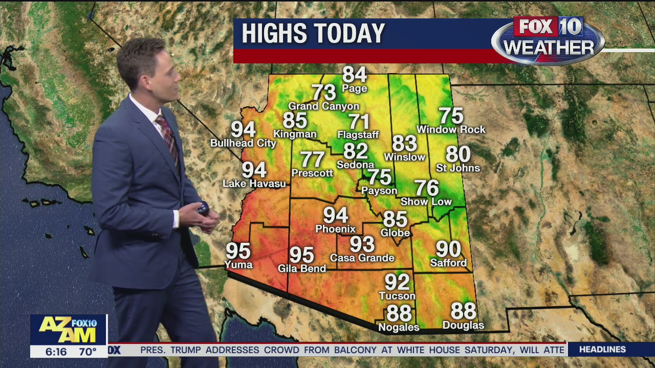 Morning Weather Forecast 10/11/20