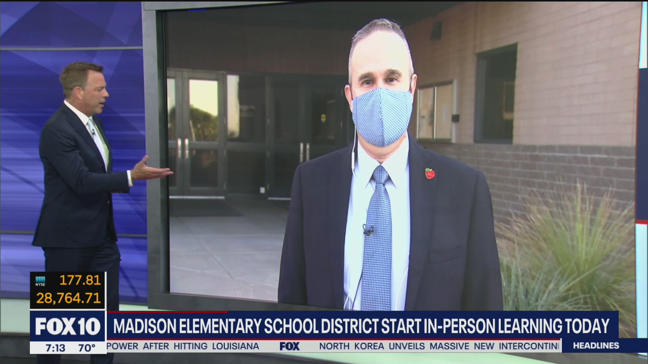 Madison Elementary School District starts in-person learning