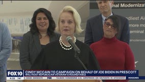 Cindy McCain to campaign on behalf of Joe Biden in Prescott