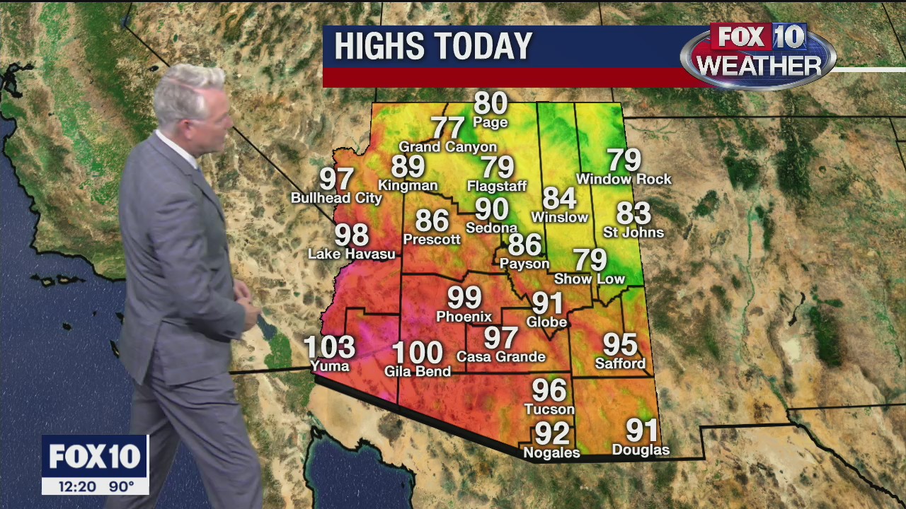 Noon Weather Forecast - 10/15/20