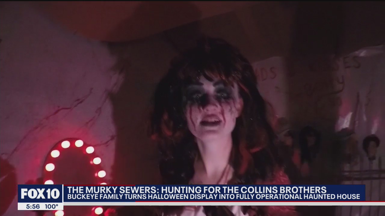 Buckeye family turns Halloween display into functional haunted house