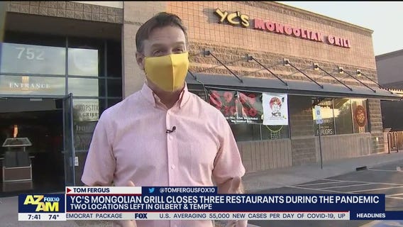 YC's Mongolian Grill closes 3 restaurants during pandemic, leaving 2 locations in Gilbert and Tempe