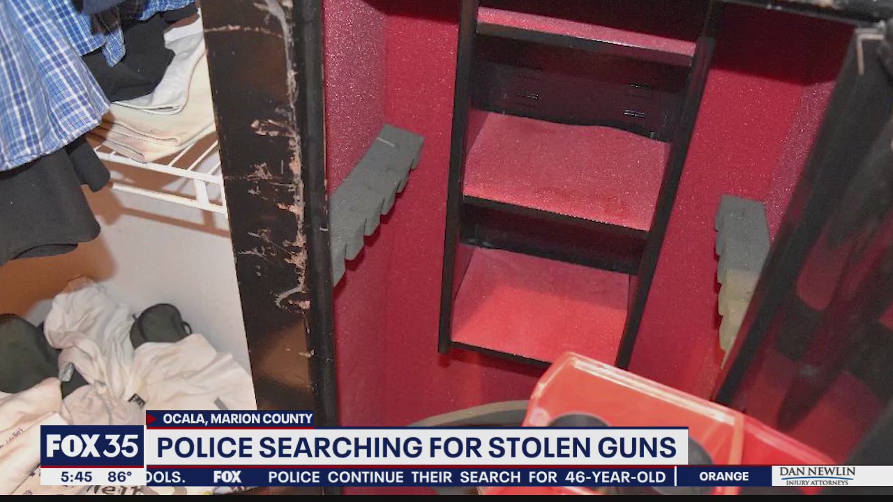 Dozens of guns stolen from around Marion County