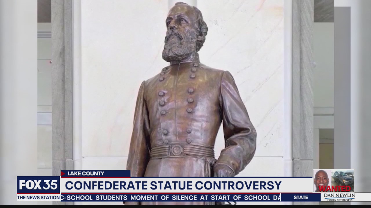 Confederate statue controversy in Lake County