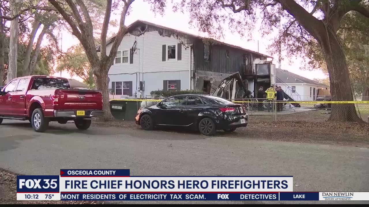 Firefighters acknowledge for rescues at group home