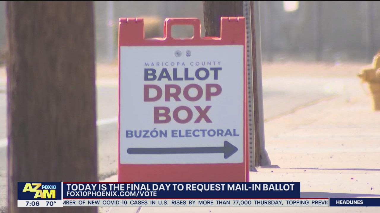 Oct. 23 is last day to request mail-in ballot for upcoming election
