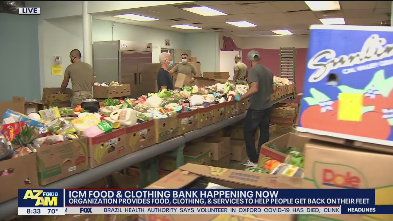 ICM Food & Clothing Bank holds virtual fundraiser to help those impacted by COVID-19