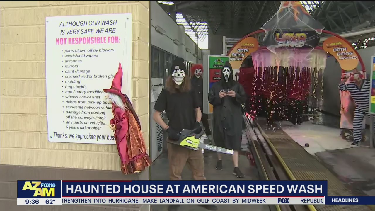 'Tunnel of Terror' haunted car wash in Mesa