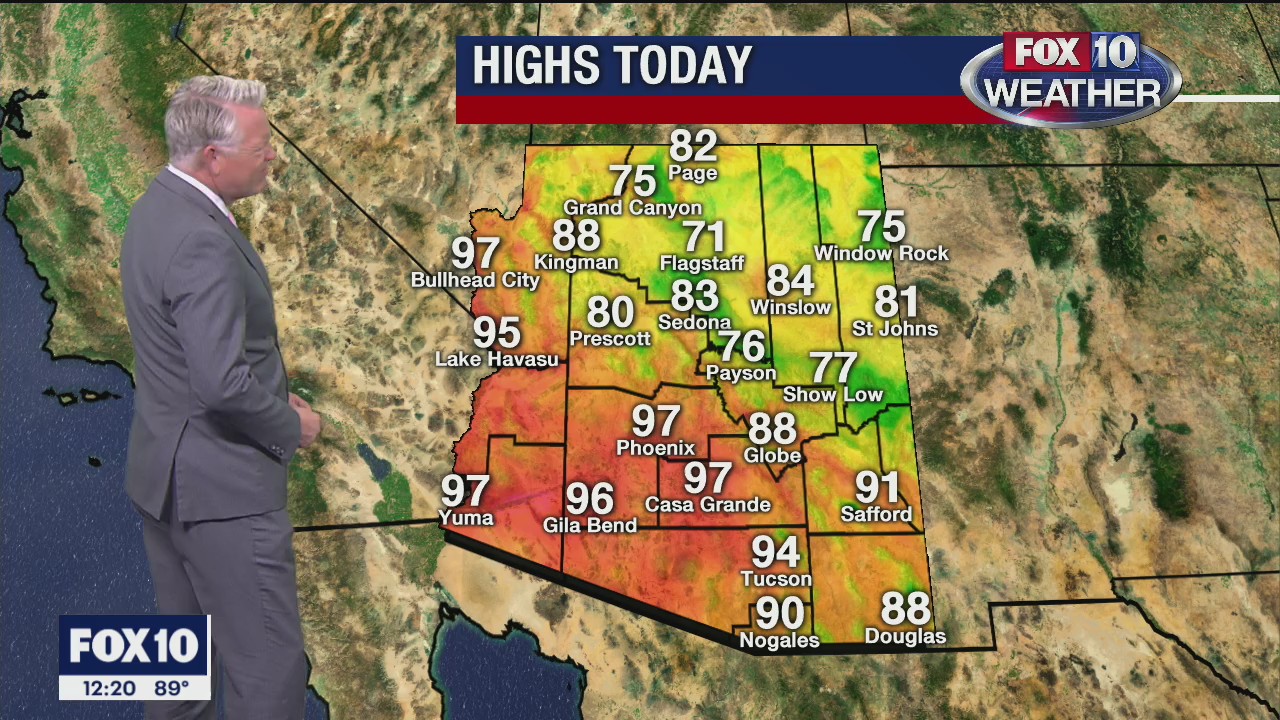 Noon Weather Forecast - 10/21/20