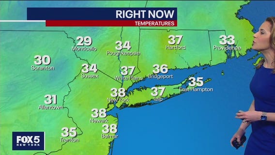 Some sun Sunday before rain and snow Monday