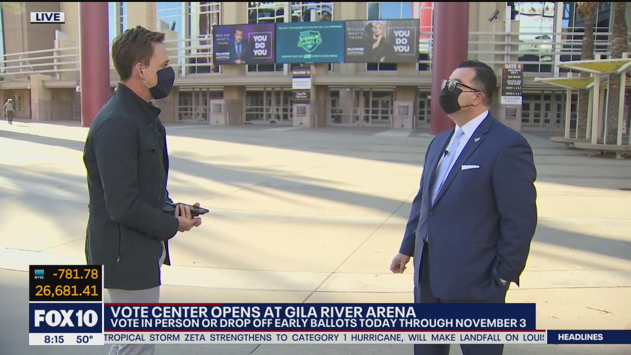 Voting center opens at Gila River Arena
