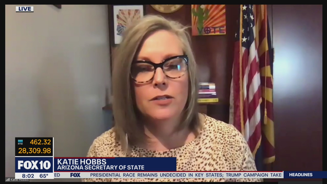 Secretary of State Katie Hobbs: Ballots marked with Sharpie will be counted in Arizona